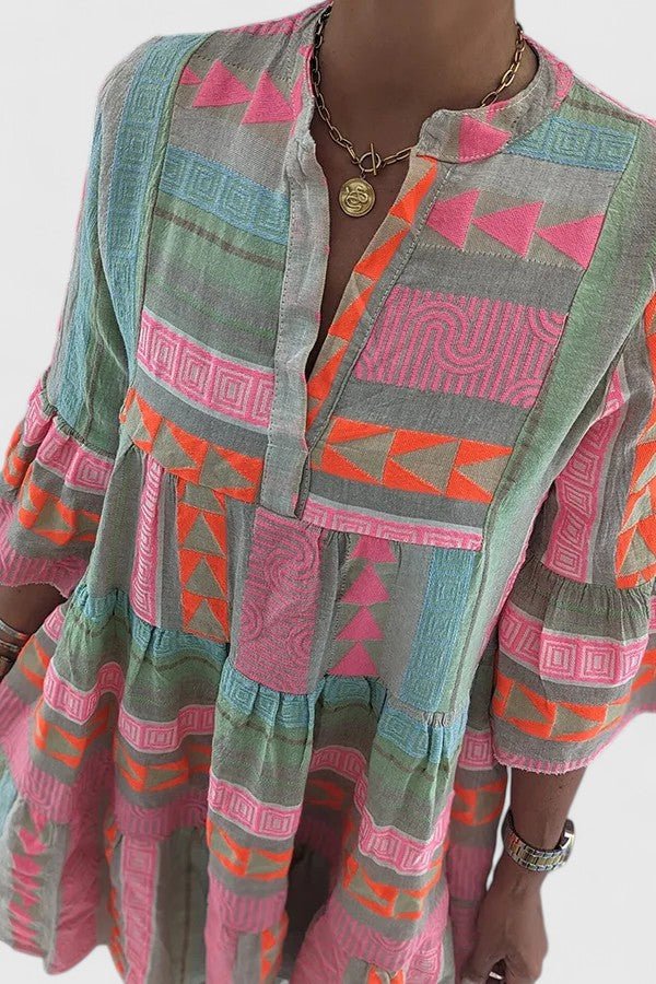 Gisara | Comfortable Boho Dress - Luna Hampton