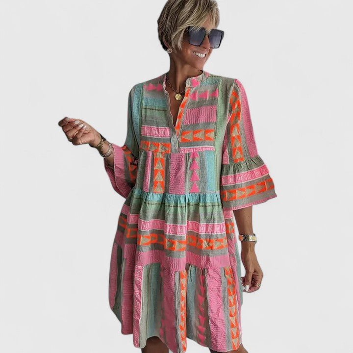 Gisara | Comfortable Boho Dress - Luna Hampton