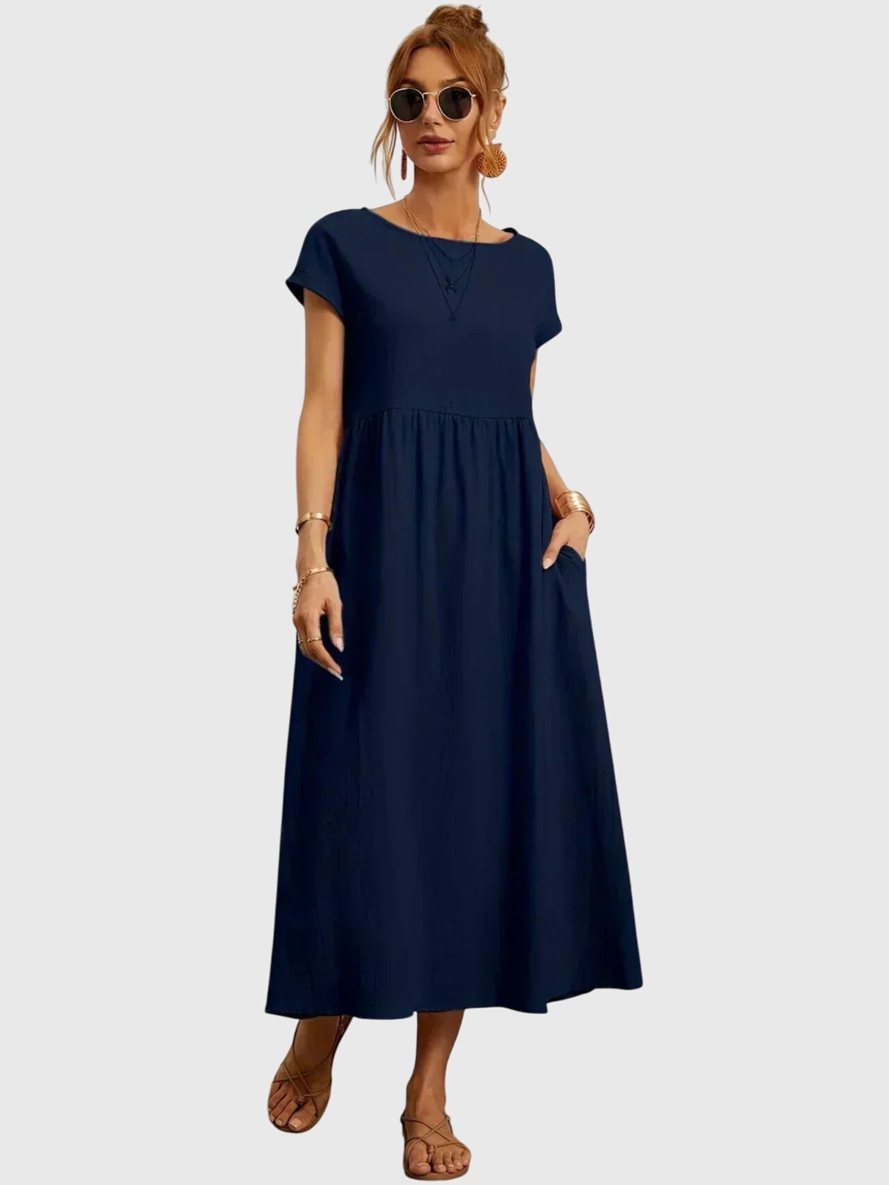 Giselle™ - Casual Pocket Dress - Luna Hampton