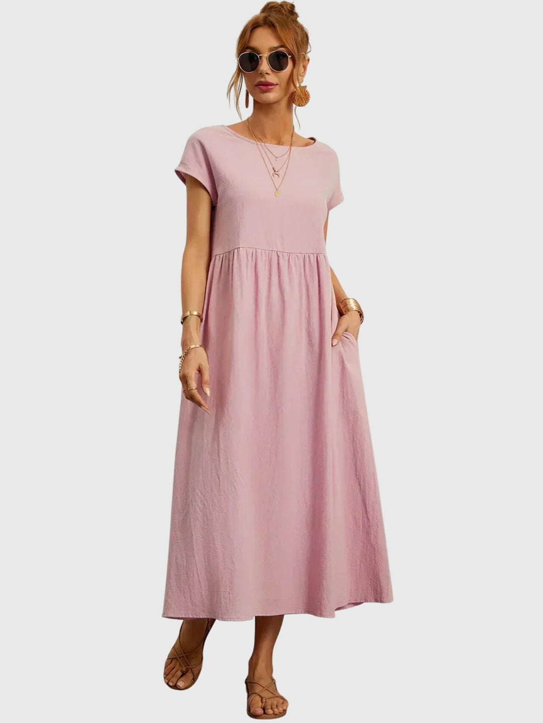 Giselle™ - Casual Pocket Dress - Luna Hampton