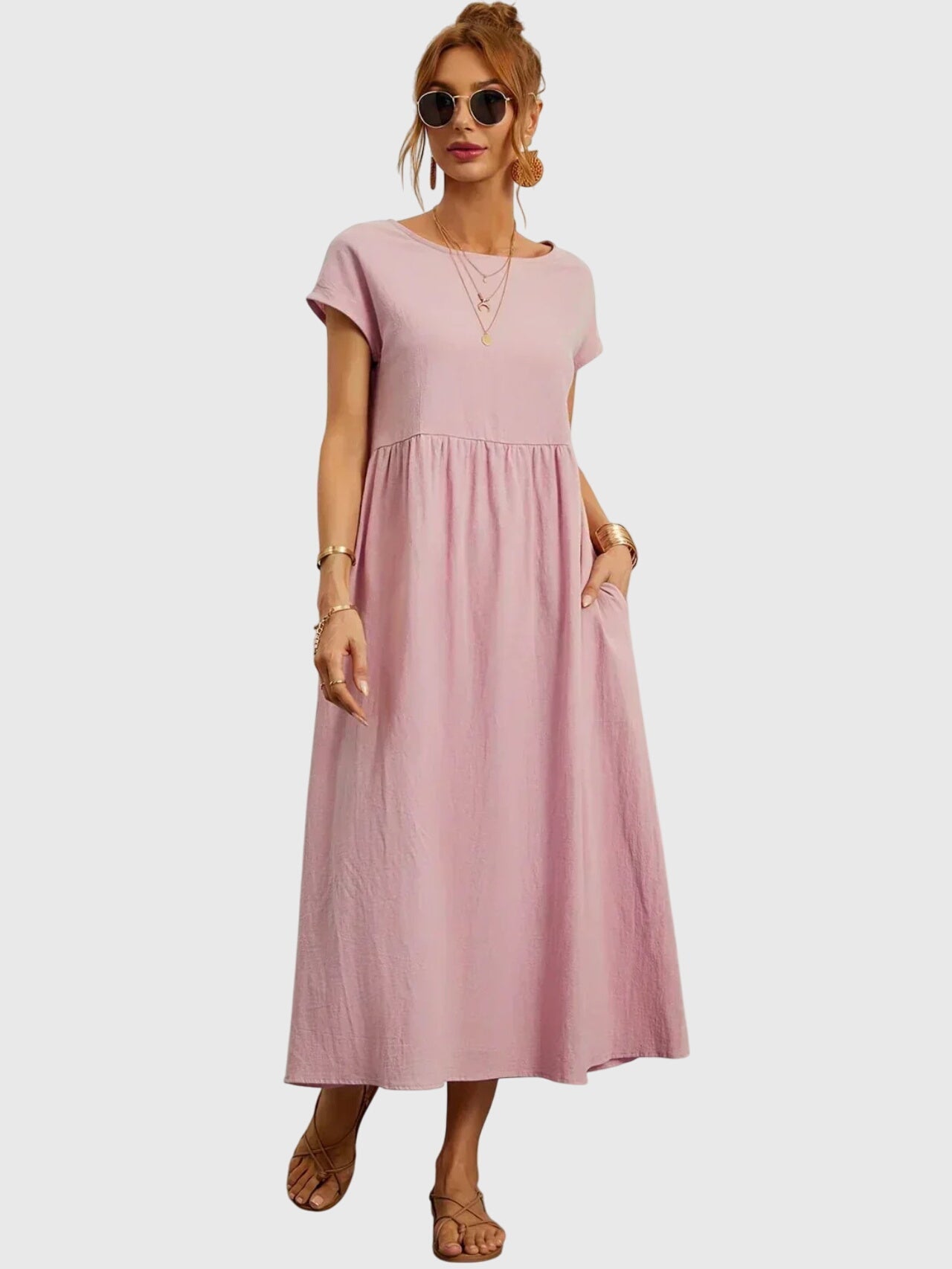 Giselle™ - Casual Pocket Dress - Luna Hampton