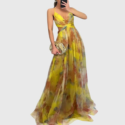 Giselle™ | Floral Maxi Dress - Luna Hampton