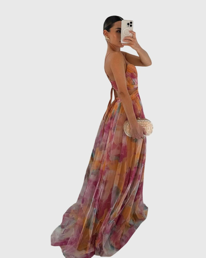 Giselle™ | Floral Maxi Dress - Luna Hampton