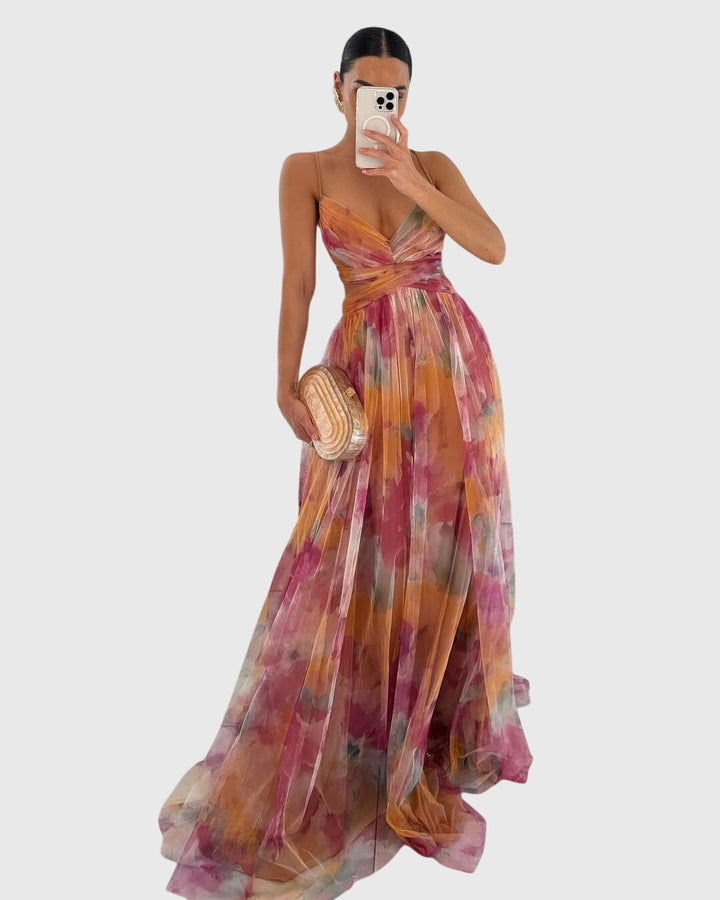 Giselle™ | Floral Maxi Dress - Luna Hampton