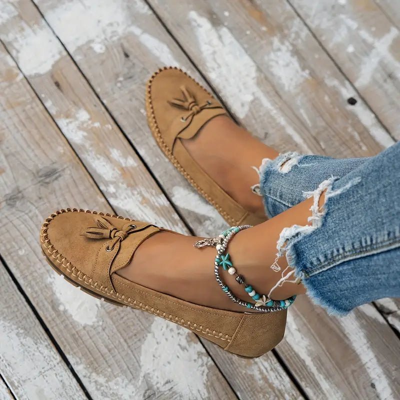 Gladys | Comfortable Soft Moccasins - Ciara & Fiona