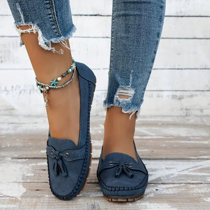 Gladys | Comfortable Soft Moccasins - Ciara & Fiona