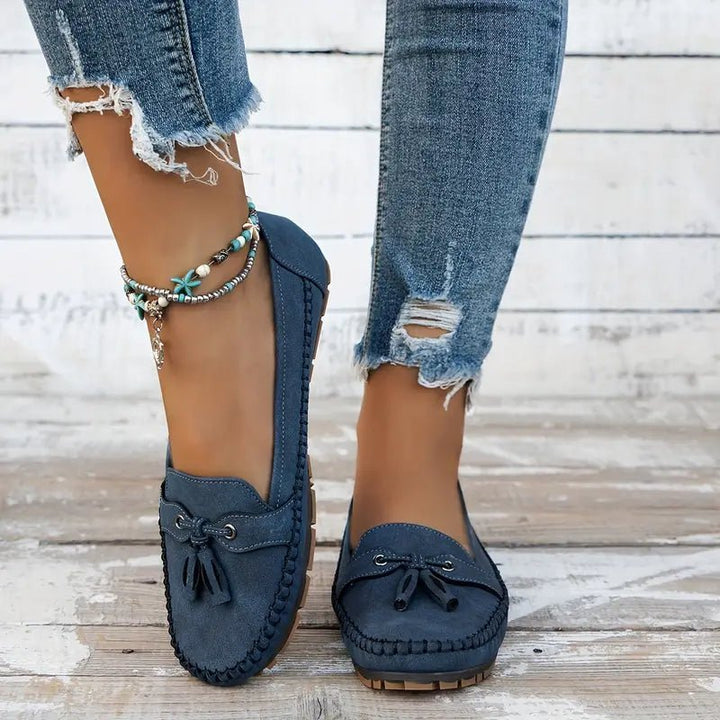 Gladys | Comfortable Soft Moccasins - Ciara & Fiona