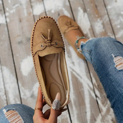 Gladys | Comfortable Soft Moccasins - Ciara & Fiona