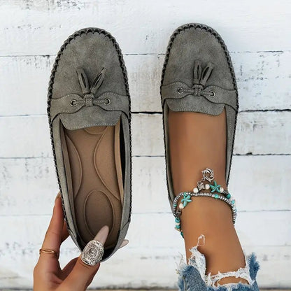 Gladys | Comfortable Soft Moccasins - Ciara & Fiona