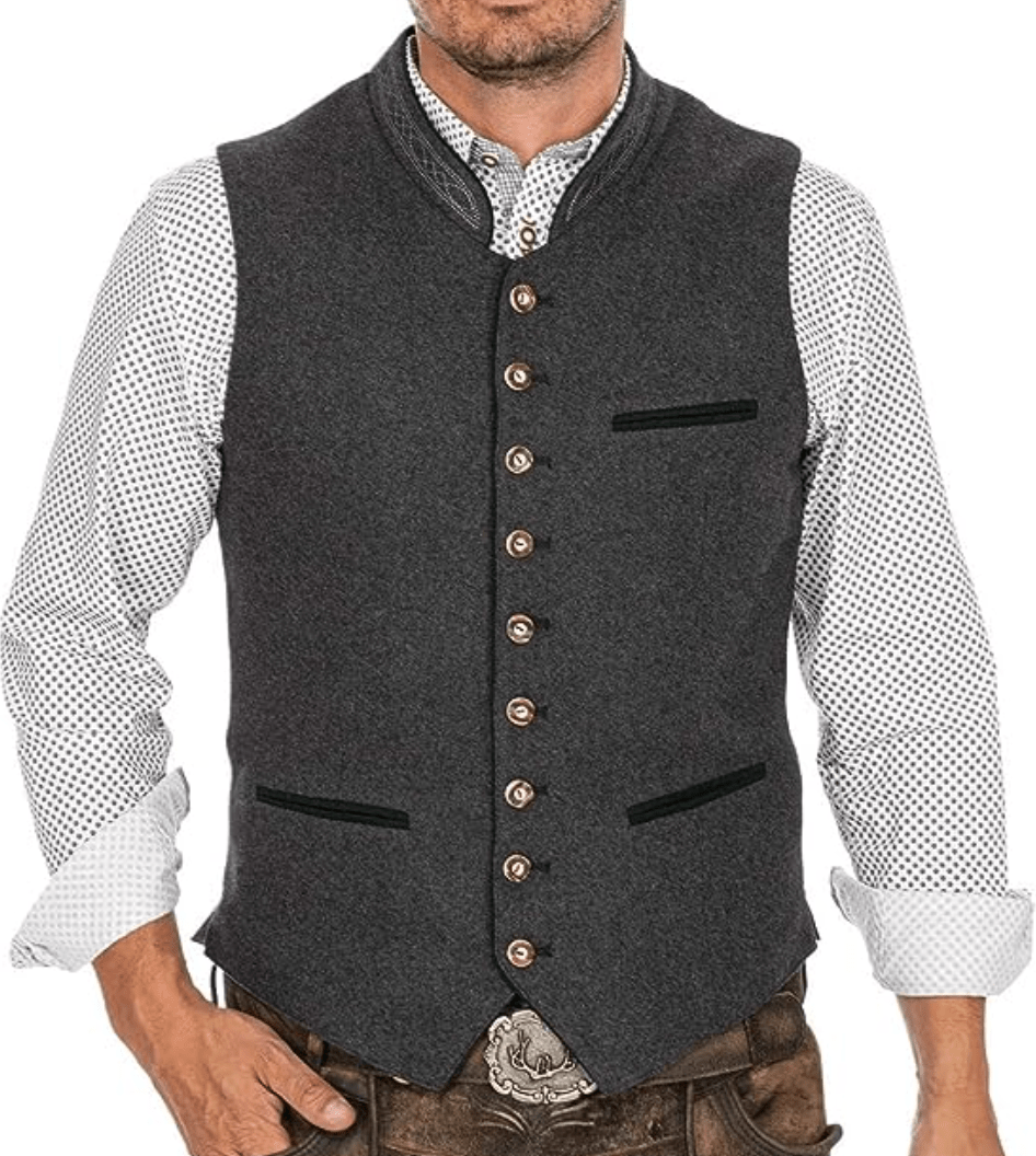 Gregory | Stylish Traditional Vest - Ciara & Fiona