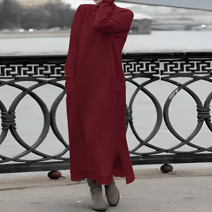 Greta | Comfortable Winter Dress - Ciara & Fiona