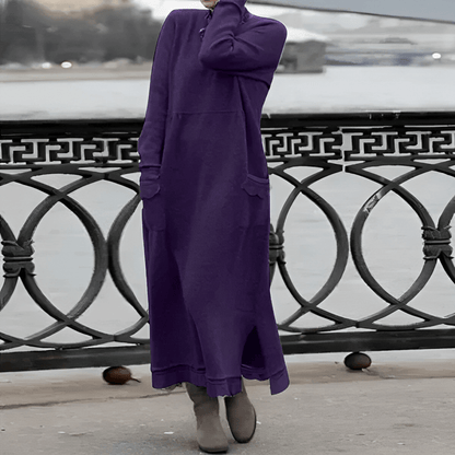 Greta | Comfortable Winter Dress - Ciara & Fiona
