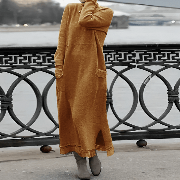 Greta | Comfortable Winter Dress - Ciara & Fiona