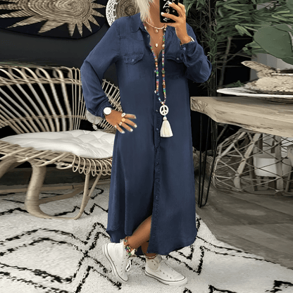 Hadley | Denim Dress - Ciara & Fiona
