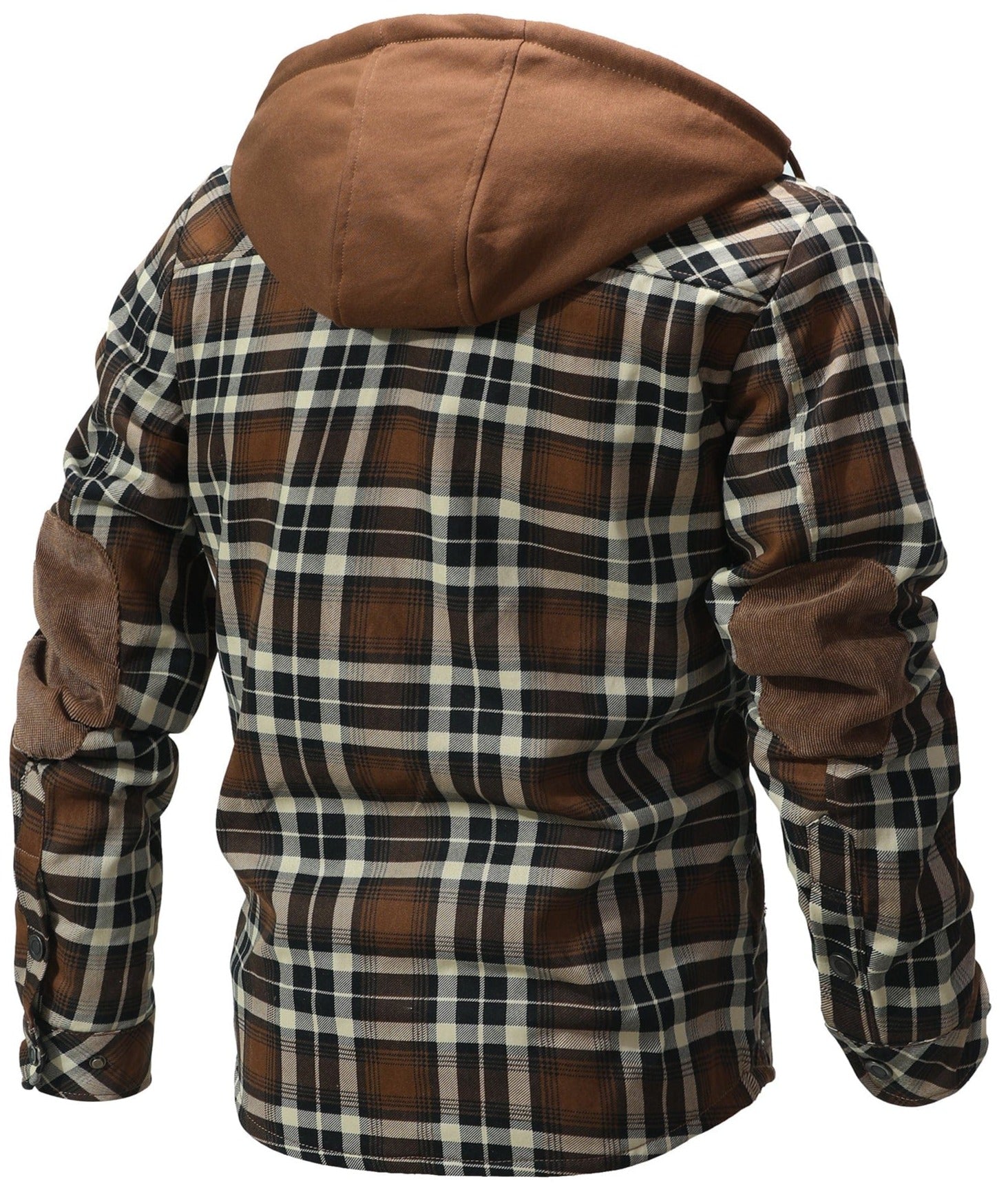 Haiden | Hooded Flannel Jacket - Ciara & Fiona