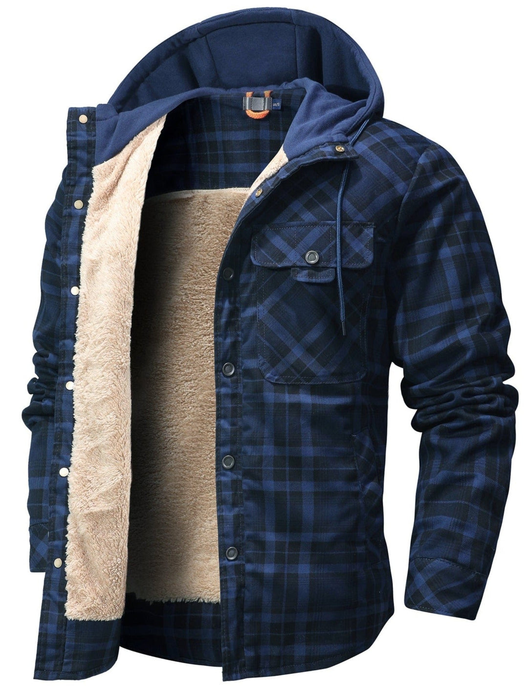 Haiden | Hooded Flannel Jacket - Ciara & Fiona