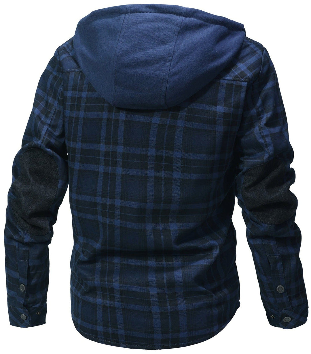 Haiden | Hooded Flannel Jacket - Ciara & Fiona