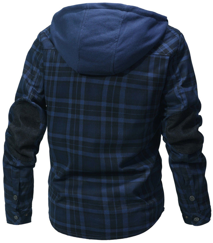 Haiden | Hooded Flannel Jacket - Ciara & Fiona
