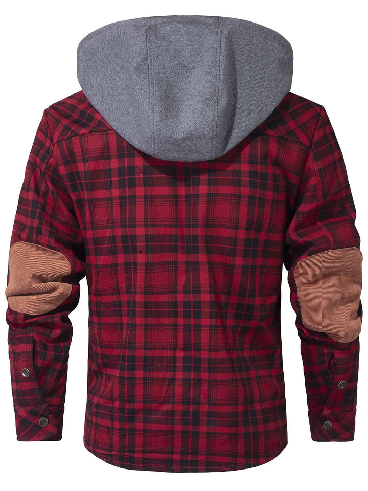 Haiden | Hooded Flannel Jacket - Ciara & Fiona