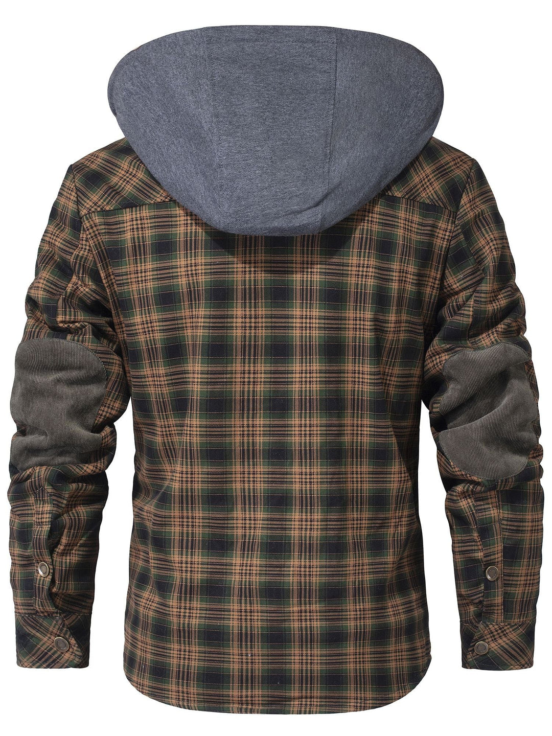 Haiden | Hooded Flannel Jacket - Ciara & Fiona