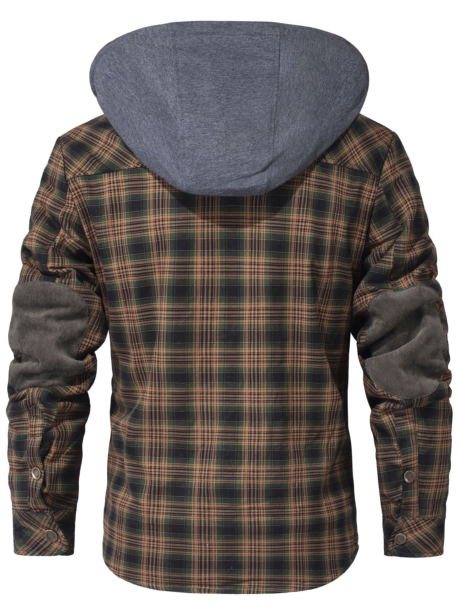Haiden | Hooded Flannel Jacket - Ciara & Fiona