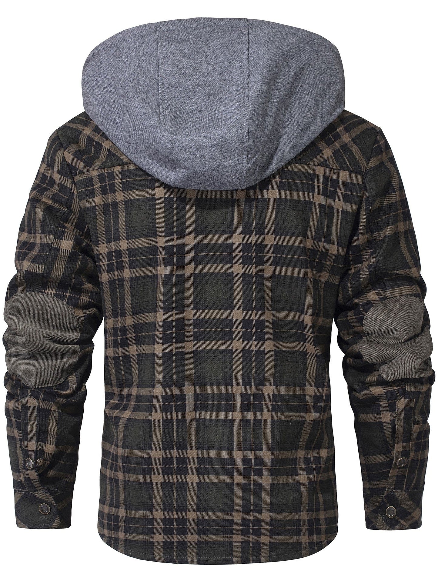 Haiden | Hooded Flannel Jacket - Ciara & Fiona