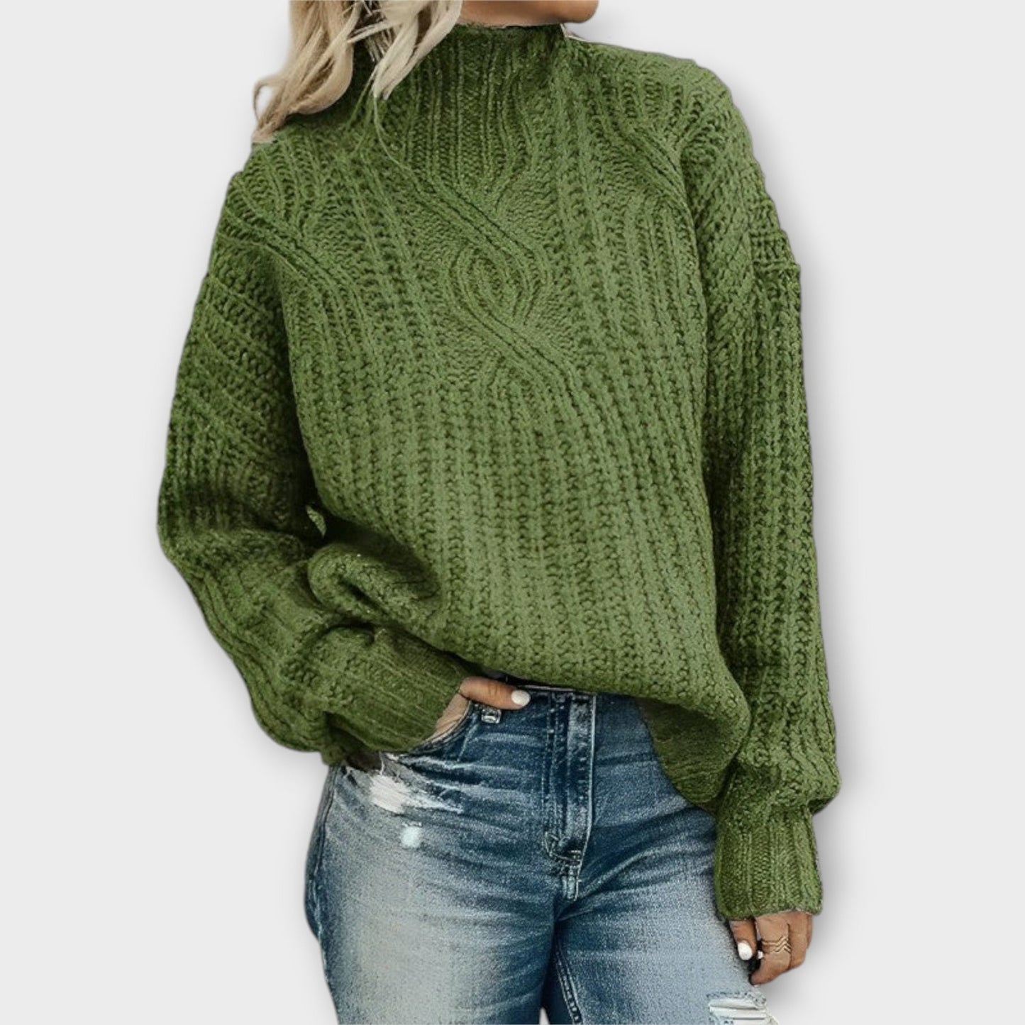 Harper - Cozy Knit Sweater - Ciara & Fiona