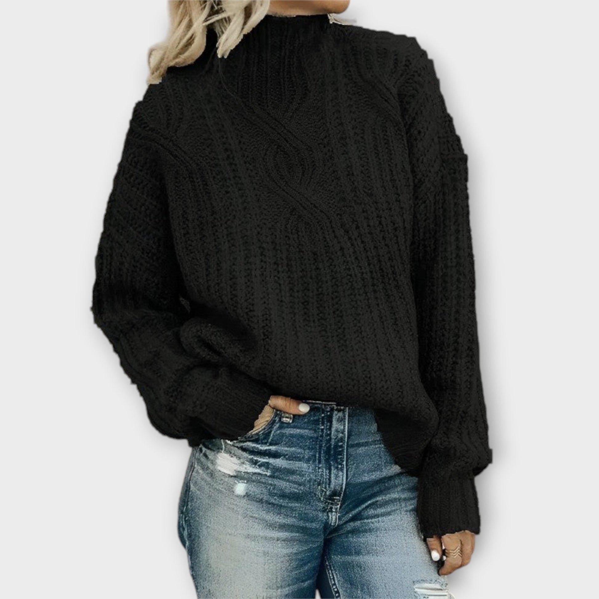 Harper - Cozy Knit Sweater - Ciara & Fiona
