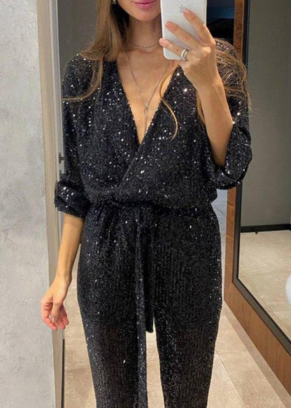 Harriett | Sequin Jumpsuit - Ciara & Fiona