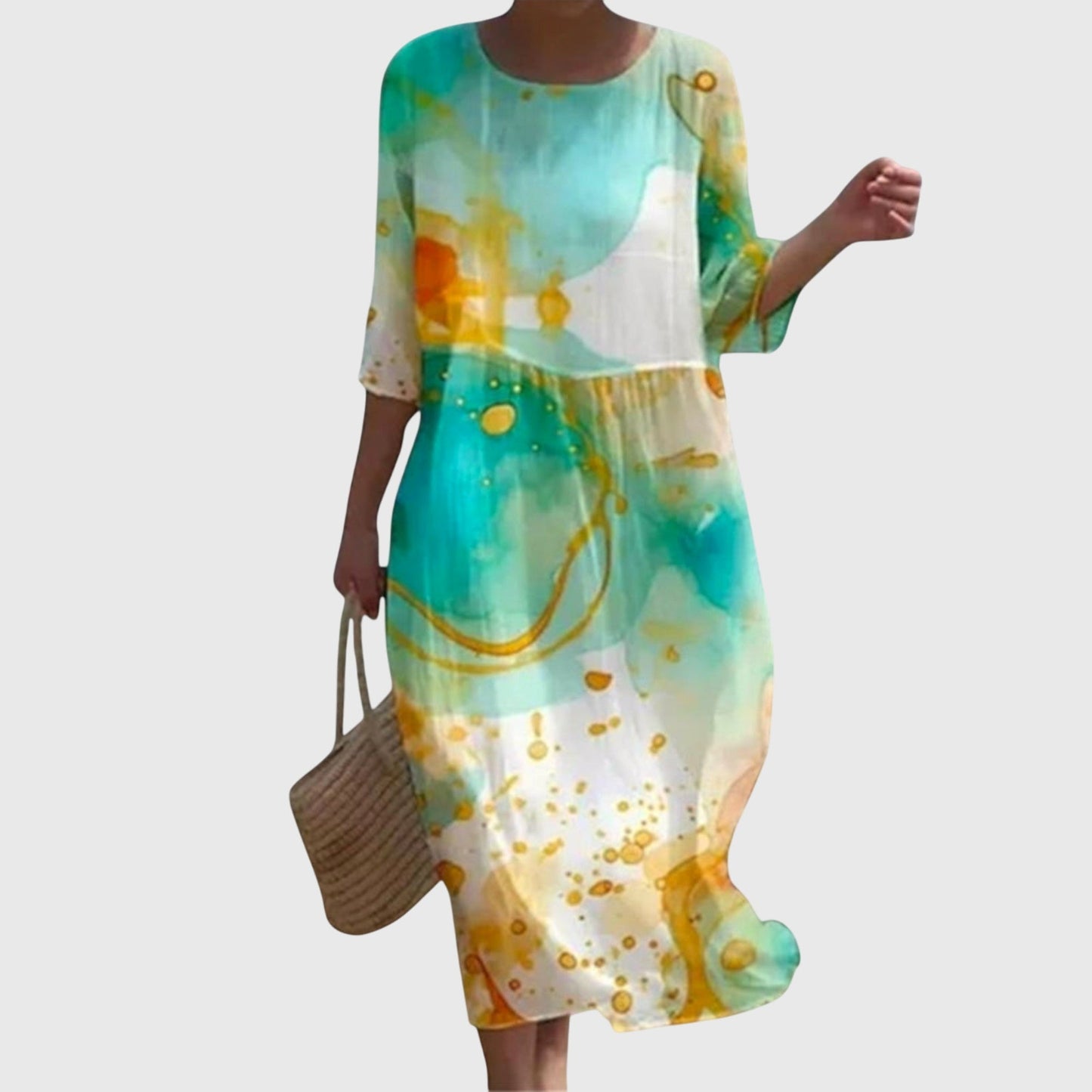 Hayley™ | Stylish Floral Maxi Dress - Luna Hampton