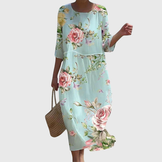 Hayley™ | Stylish Floral Maxi Dress - Luna Hampton
