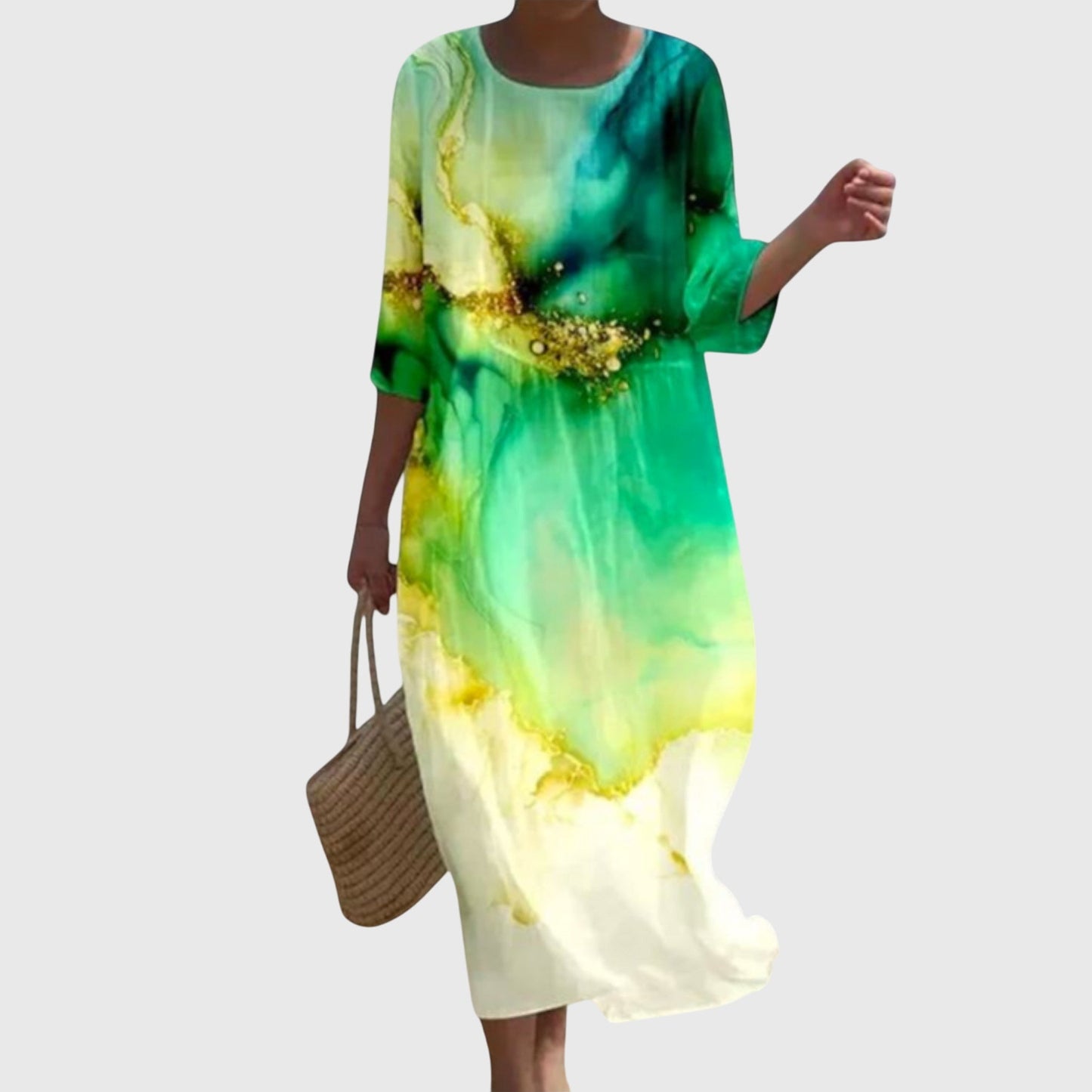 Hayley™ | Stylish Floral Maxi Dress - Luna Hampton