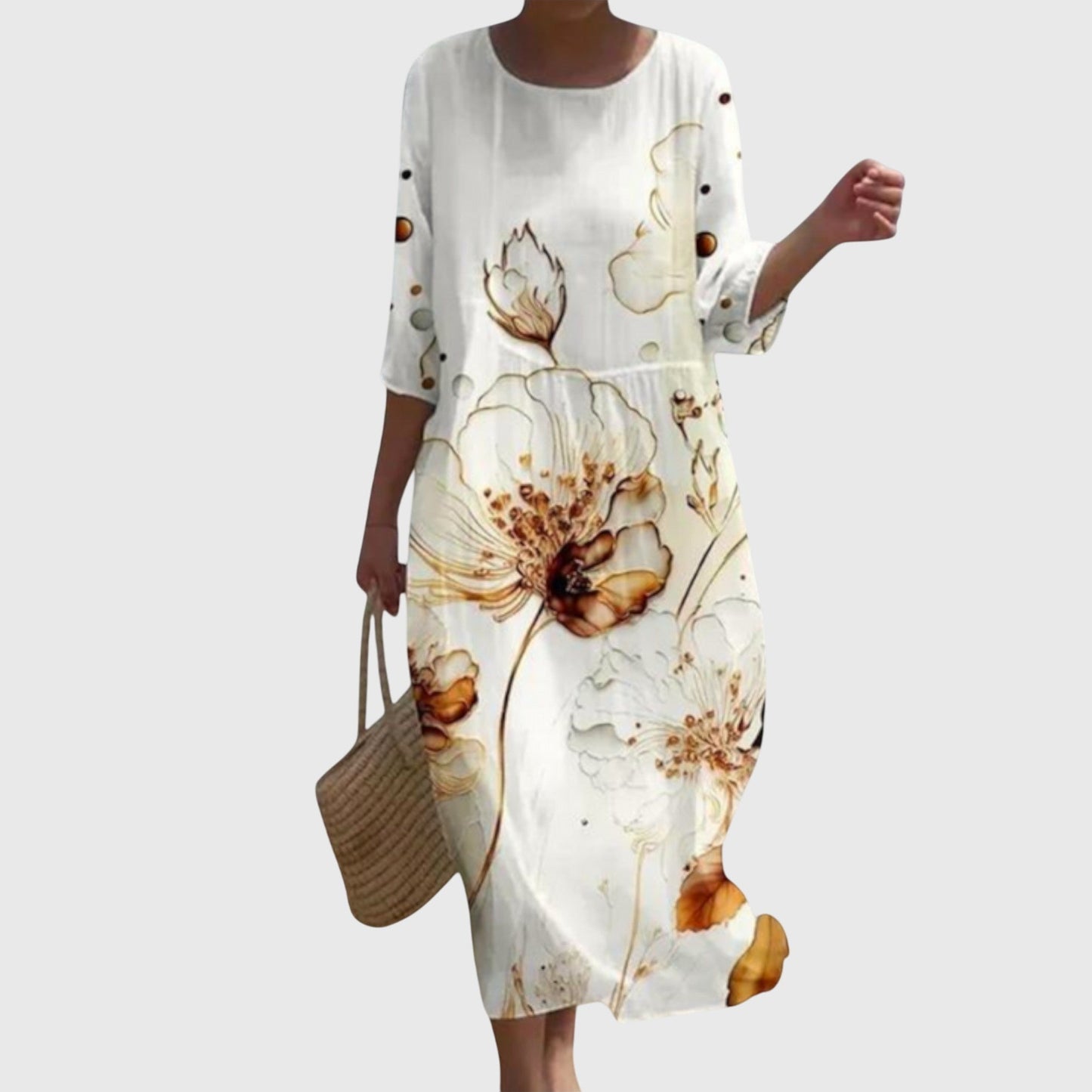 Hayley™ | Stylish Floral Maxi Dress - Luna Hampton