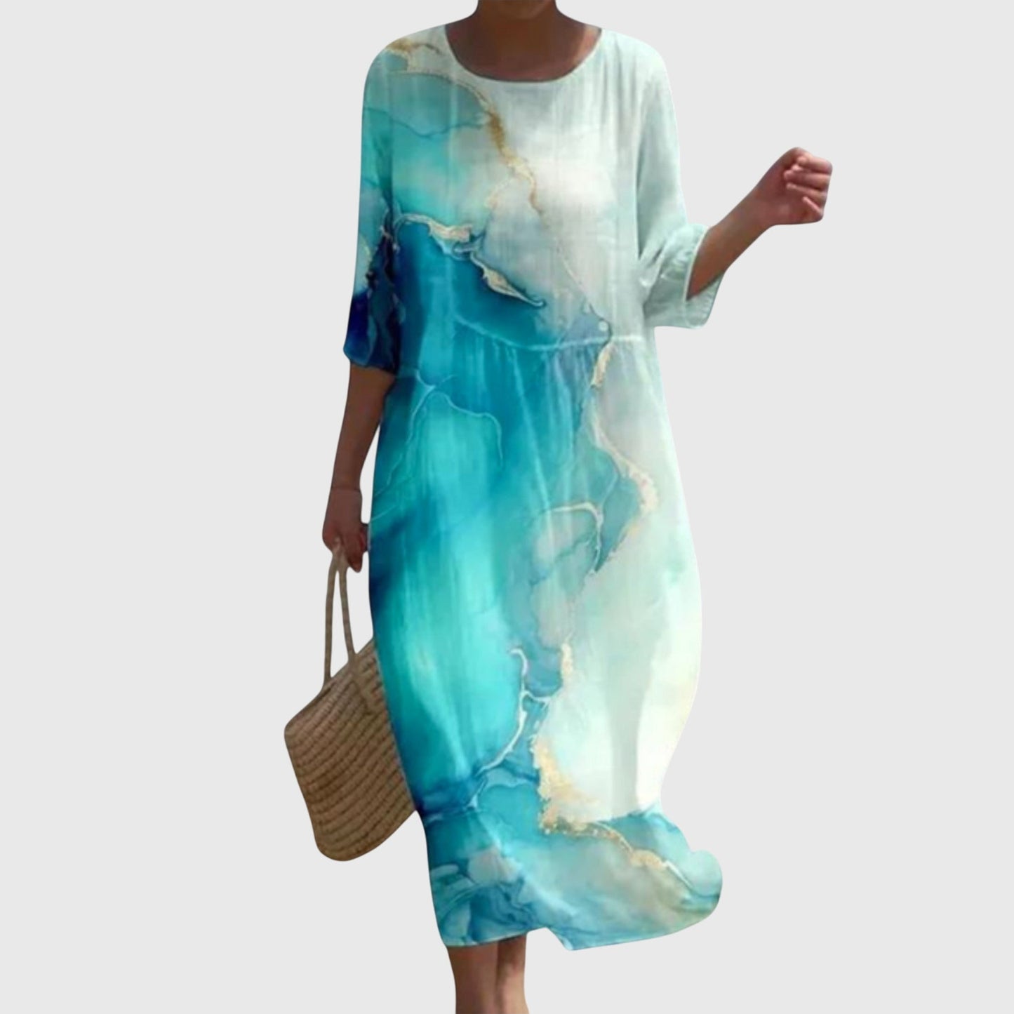 Hayley™ | Stylish Floral Maxi Dress - Luna Hampton