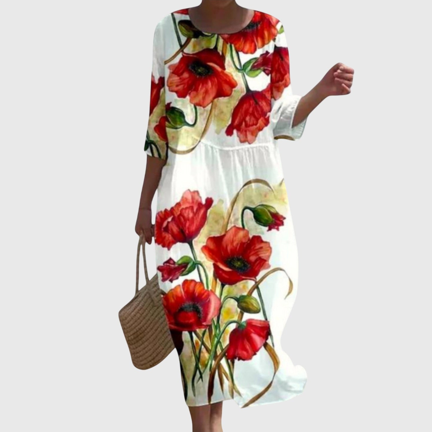 Hayley™ | Stylish Floral Maxi Dress - Luna Hampton