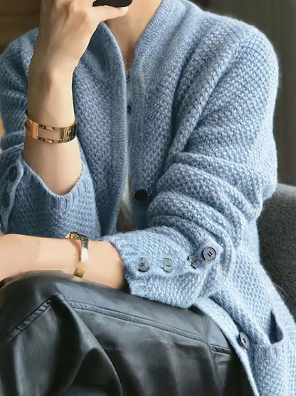 Honey | Cozy Knitted Sweater Jacket - Ciara & Fiona