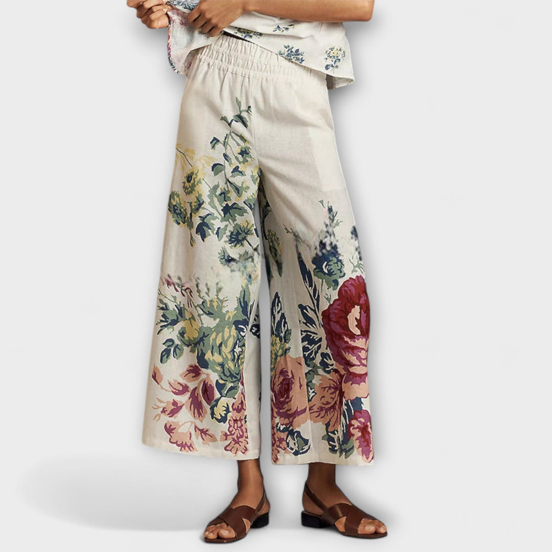 Indigo - Summer Floral Pattern Set - Luna Hampton