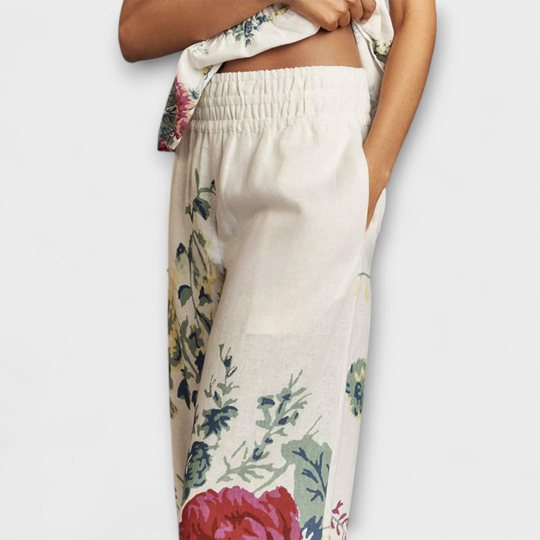 Indigo - Summer Floral Pattern Set - Luna Hampton