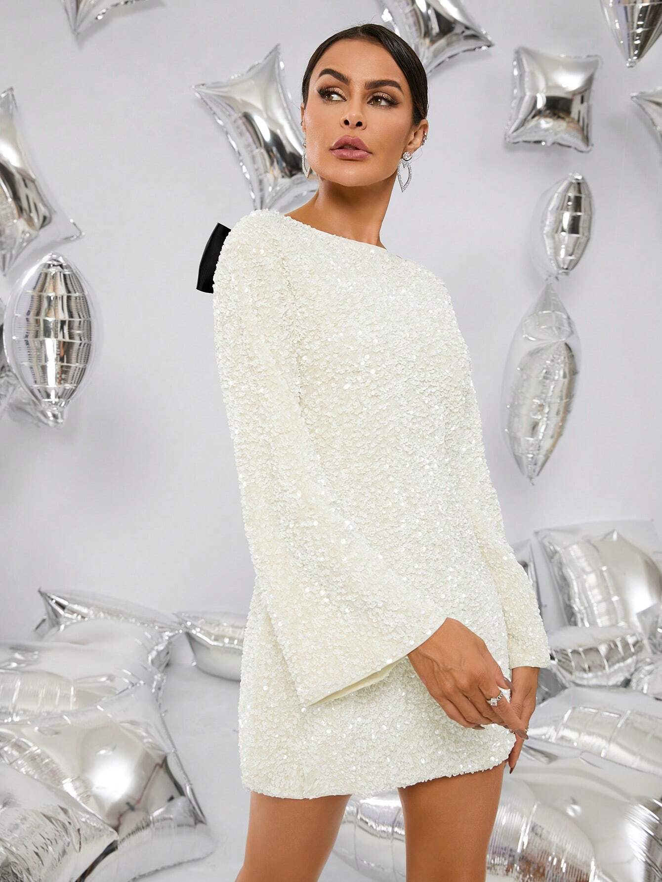 Isa | Glitter Dress - Ciara & Fiona