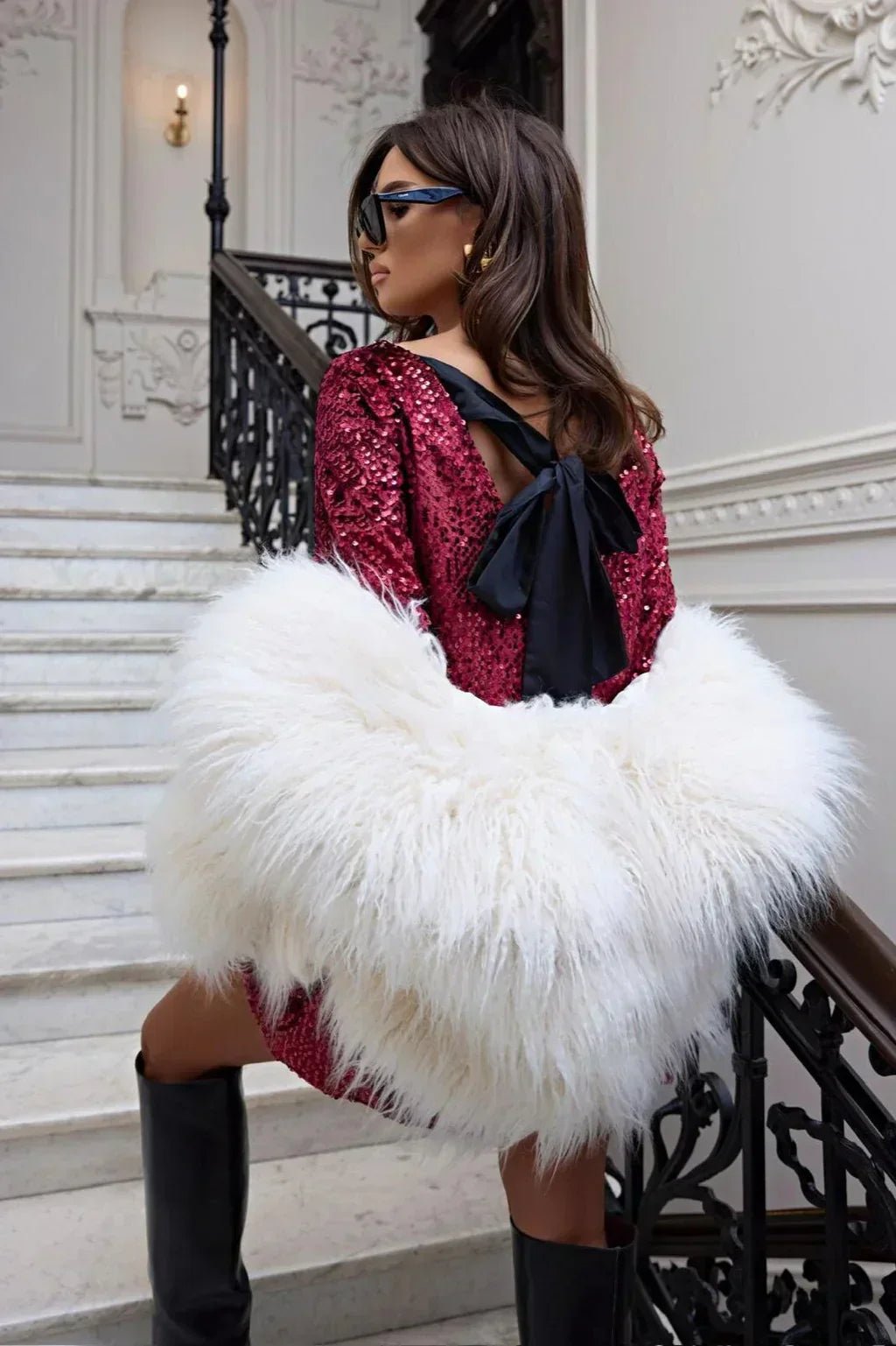 Isa | Glitter Dress - Ciara & Fiona