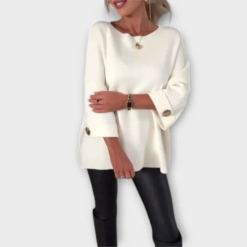 Isabella - Chic Knit Blouse - Ciara & Fiona