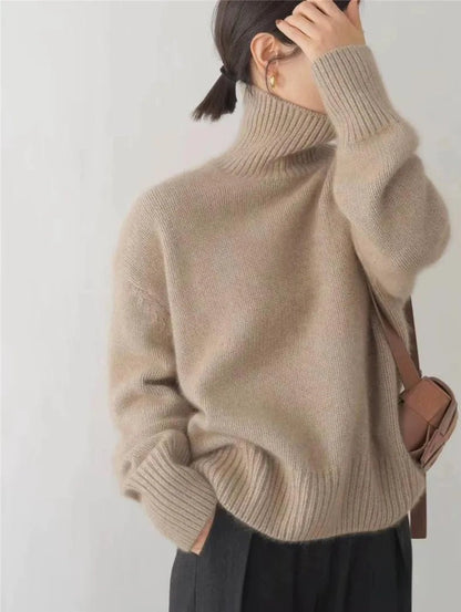 Isabella - High Collar Sweater - Ciara & Fiona