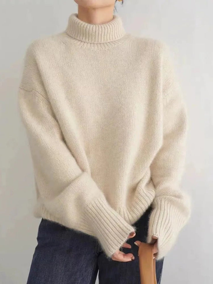 Isabella - High Collar Sweater - Ciara & Fiona