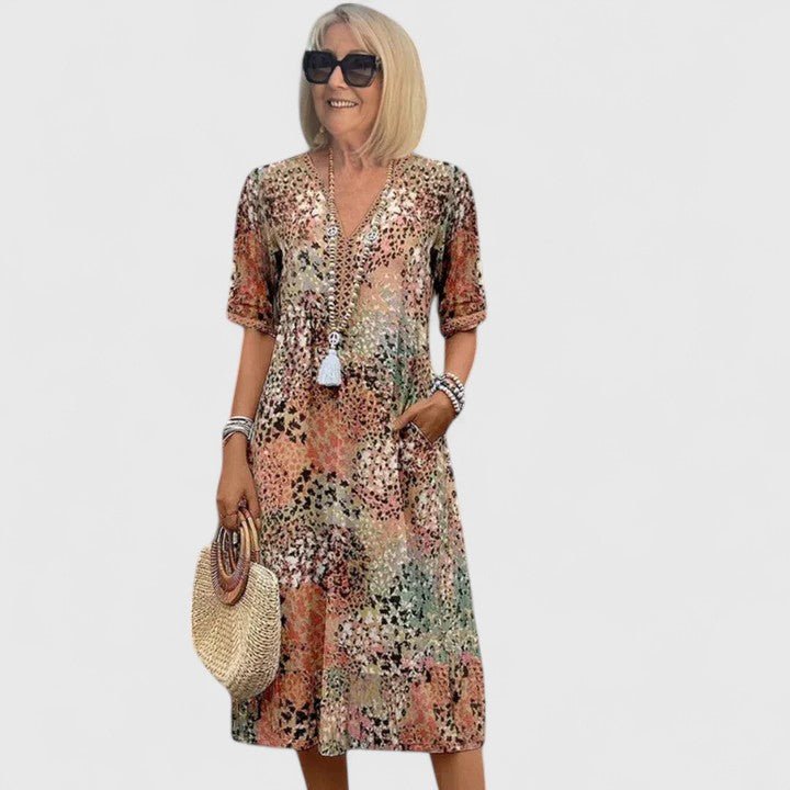 Isolde™ | Stylish Midi Dress - Luna Hampton