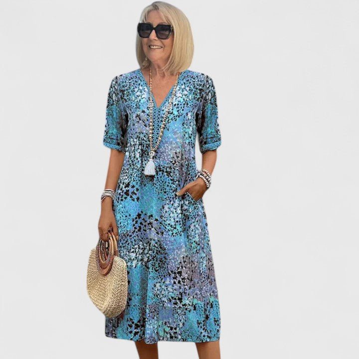 Isolde™ | Stylish Midi Dress - Luna Hampton