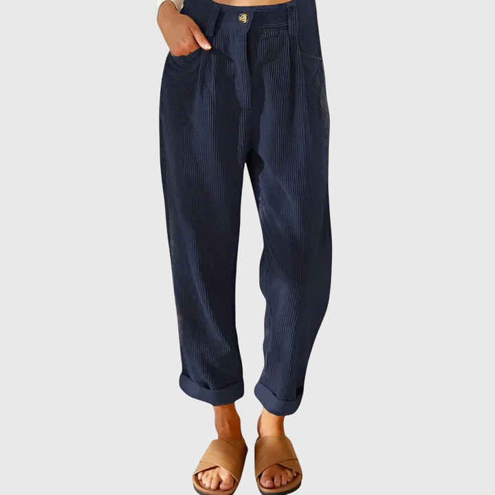 Jana - Modern Cord Pants - Luna Hampton