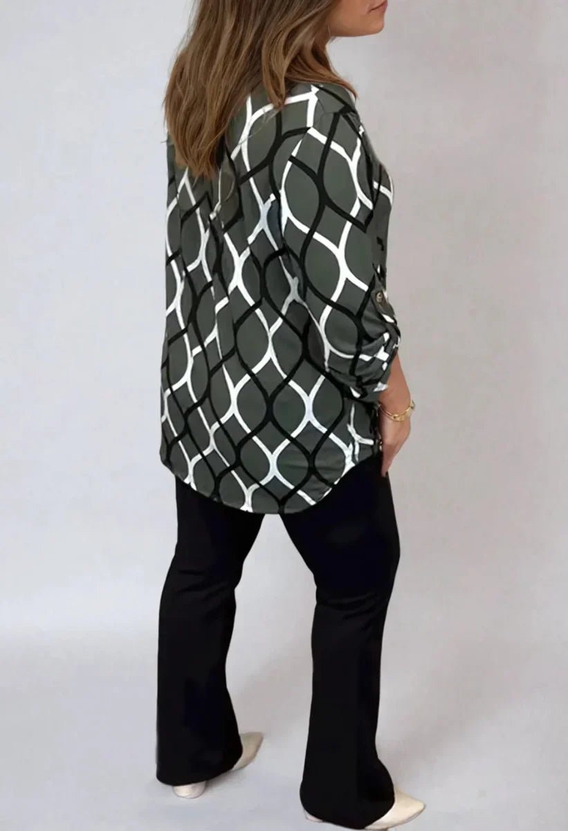 Jannita | Elegant Long Sleeve Blouse - Ciara & Fiona