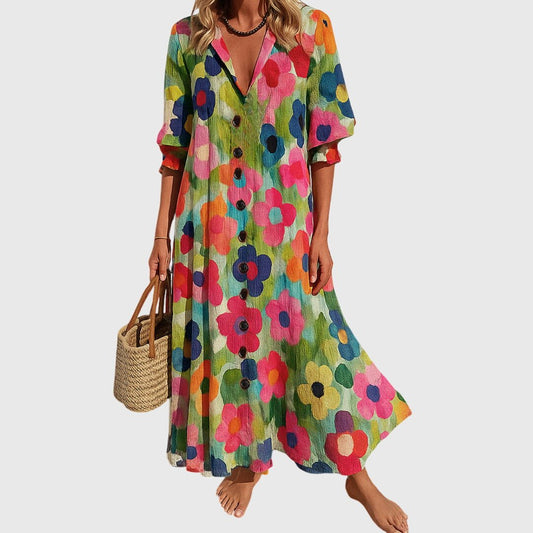 Jasmine™ | Elegant Slimming Dress - Luna Hampton