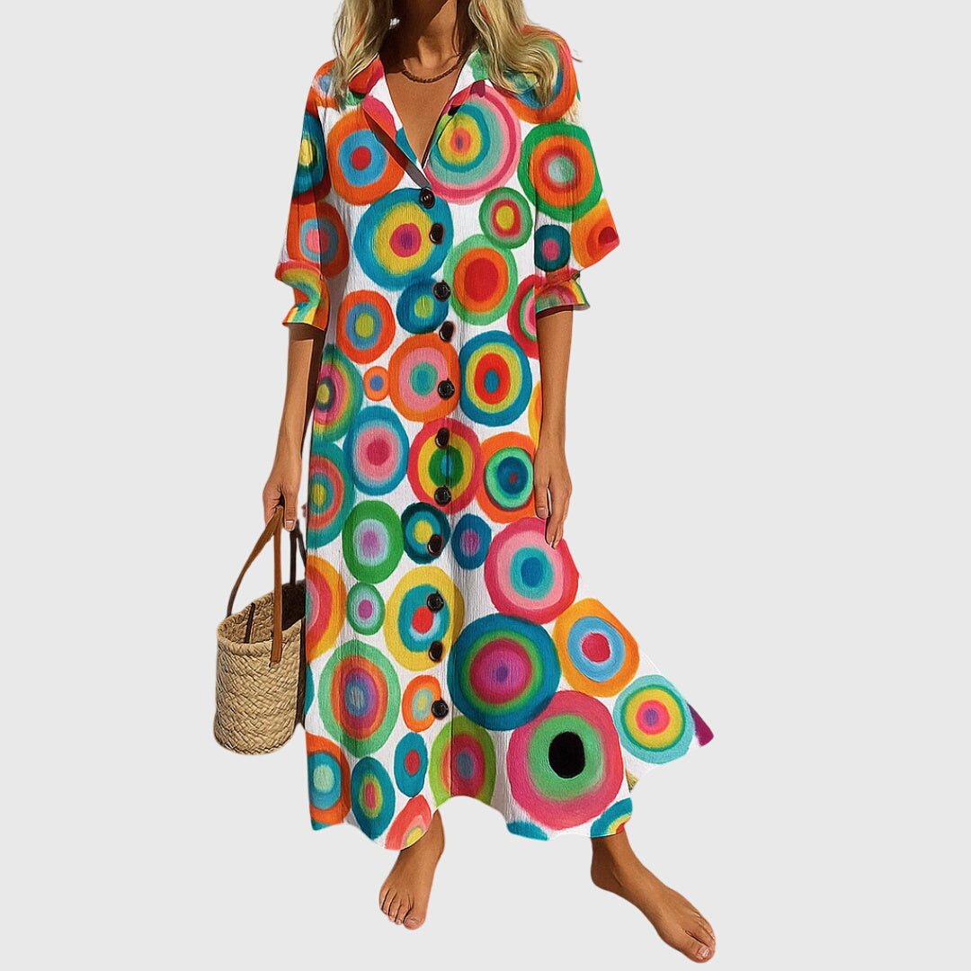 Jasmine™ | Elegant Slimming Dress - Luna Hampton