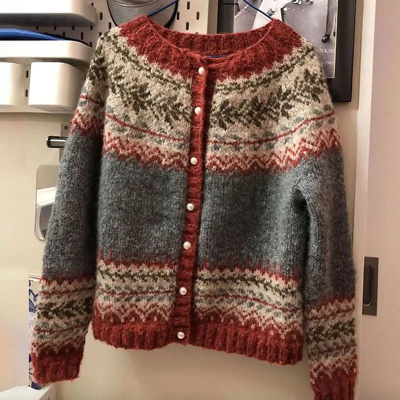 Jessica | Vintage Icelandic Cardigan - Luna Hampton